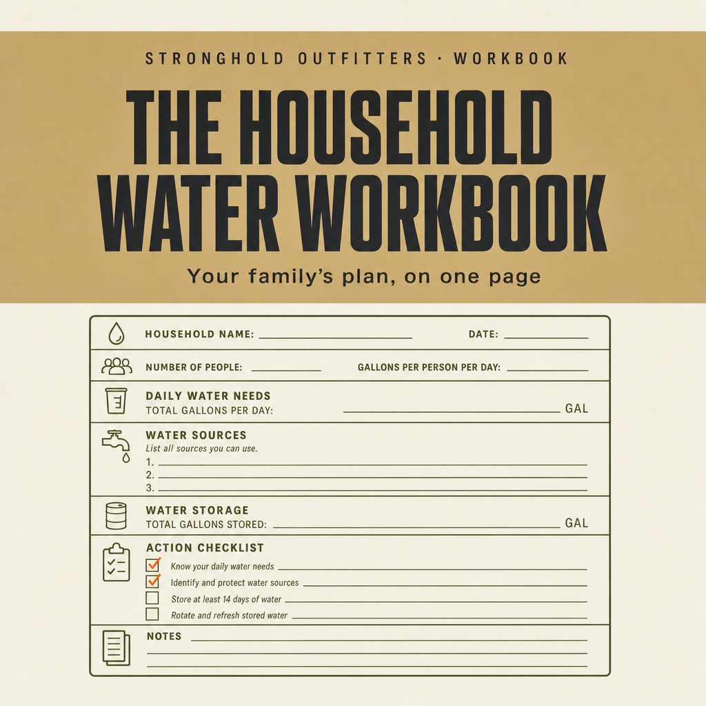 THE HOUSEHOLD WATER WORKBOOK